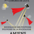 <strong>du 3 au 6 juillet </strong> – Interventions de nombreux membres du CERLIS à l’AFS 2017 à Amiens