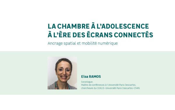 La chambre à l’adolescence à l’ère des écrans connectés. Ancrage spatial et mobilité numérique