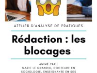 <strong>Le 23 octobre</strong> – Atelier d’analyse de pratiques