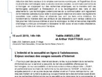 <strong>Le 15 avril</strong> – Séminaire “Interlis”