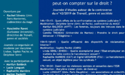 <strong> Le 17 novembre 2021 </strong> – Amphi du MAGE : “Harcèlement sexuel au travail”