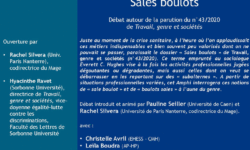 <strong> Le 31 mars 2022 </strong> – Amphi du Mage « Sales boulots »