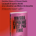 <strong>Le 21 avril 2022 > – Présentation de l’expo “Vih/Sida” par S. Abriol, Librairie Paris