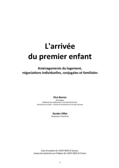 L’arrivée du premier enfant