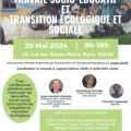 <strong>Le 29 mai 2024 > JE “Travail socio-éducatif et transition écologique et sociale”