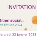 <strong>Le 22 janvier 2025 > Restitution enquête “Solitudes 2024” par S. Dessajan et H. Riffaut