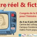 <strong>Du 4 au 6 juin 2025 > Congrès “Entre réel & fiction”