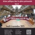 <strong>Le 6 novembre 2025 > – JE “Militer au musée”